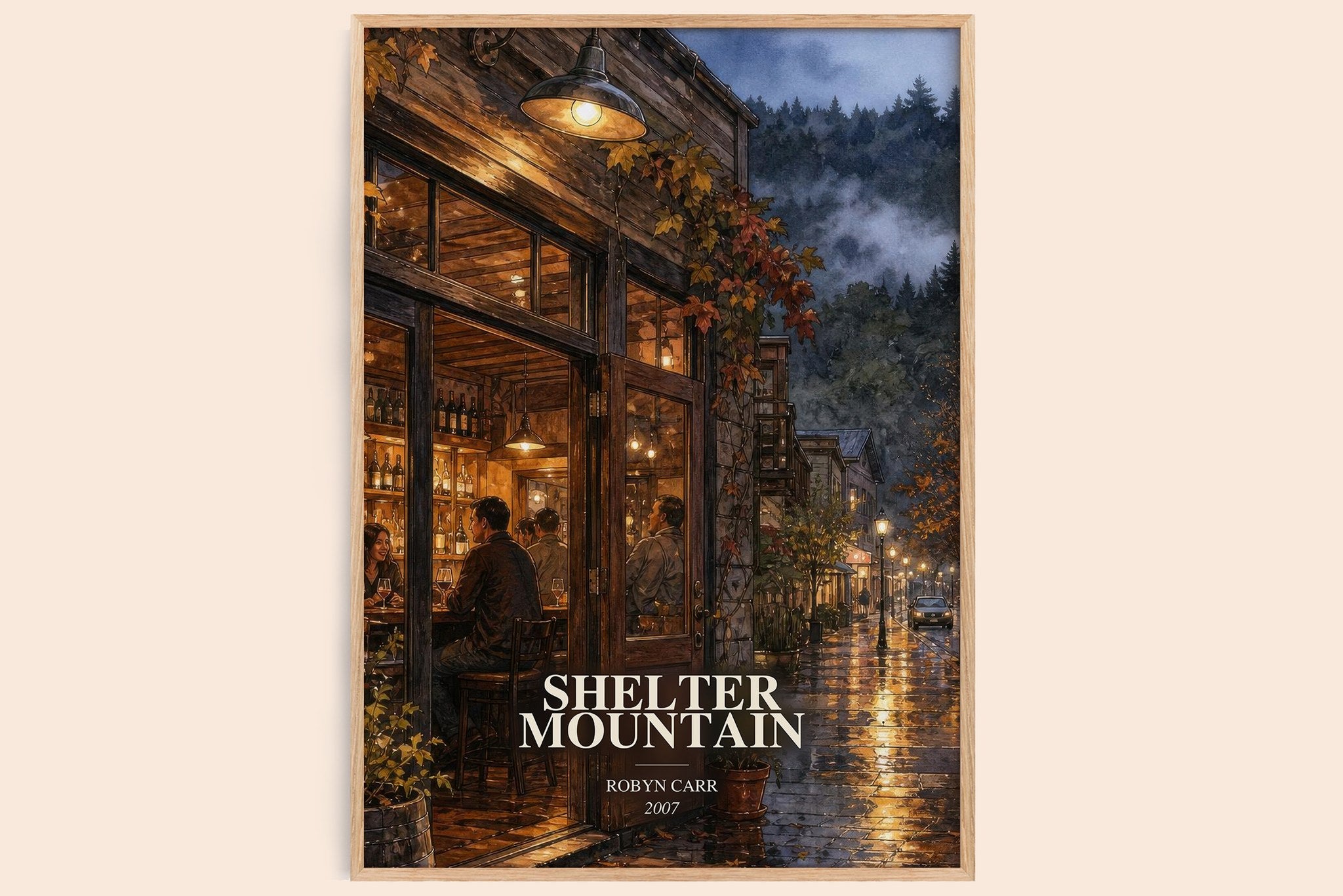 Shelter Mountain Book Watercolour Illustration by Robyn Carr