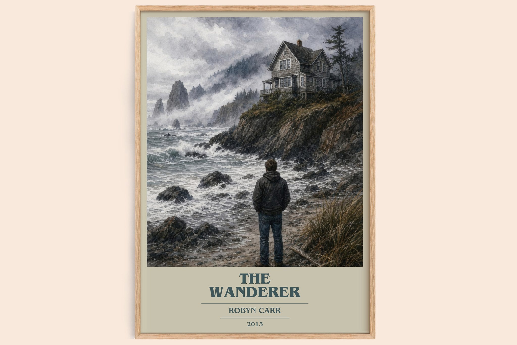 The Wanderer Book Cover Poster by Robyn Carr