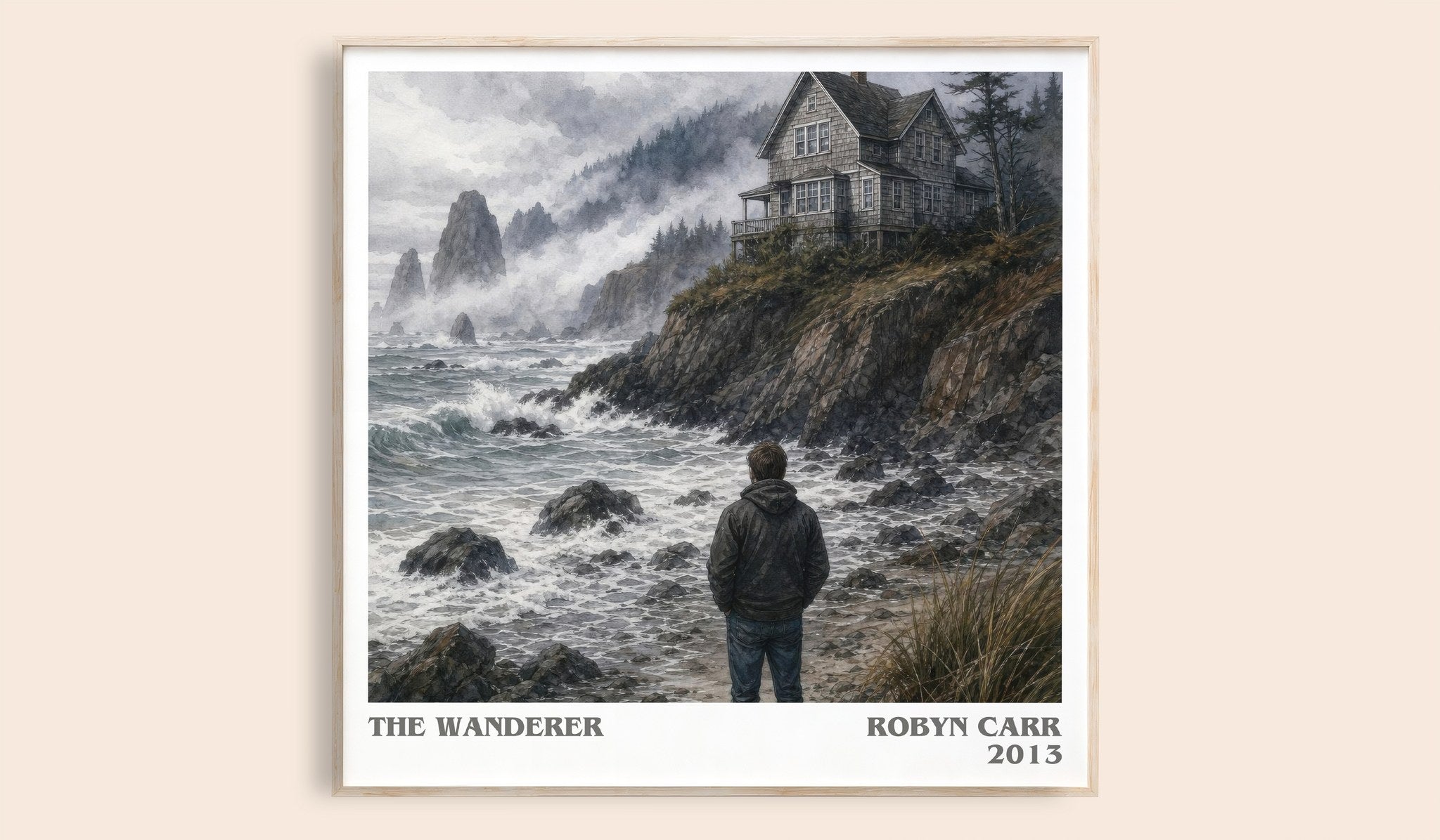 The Wanderer Literary Art Print by Robyn Carr