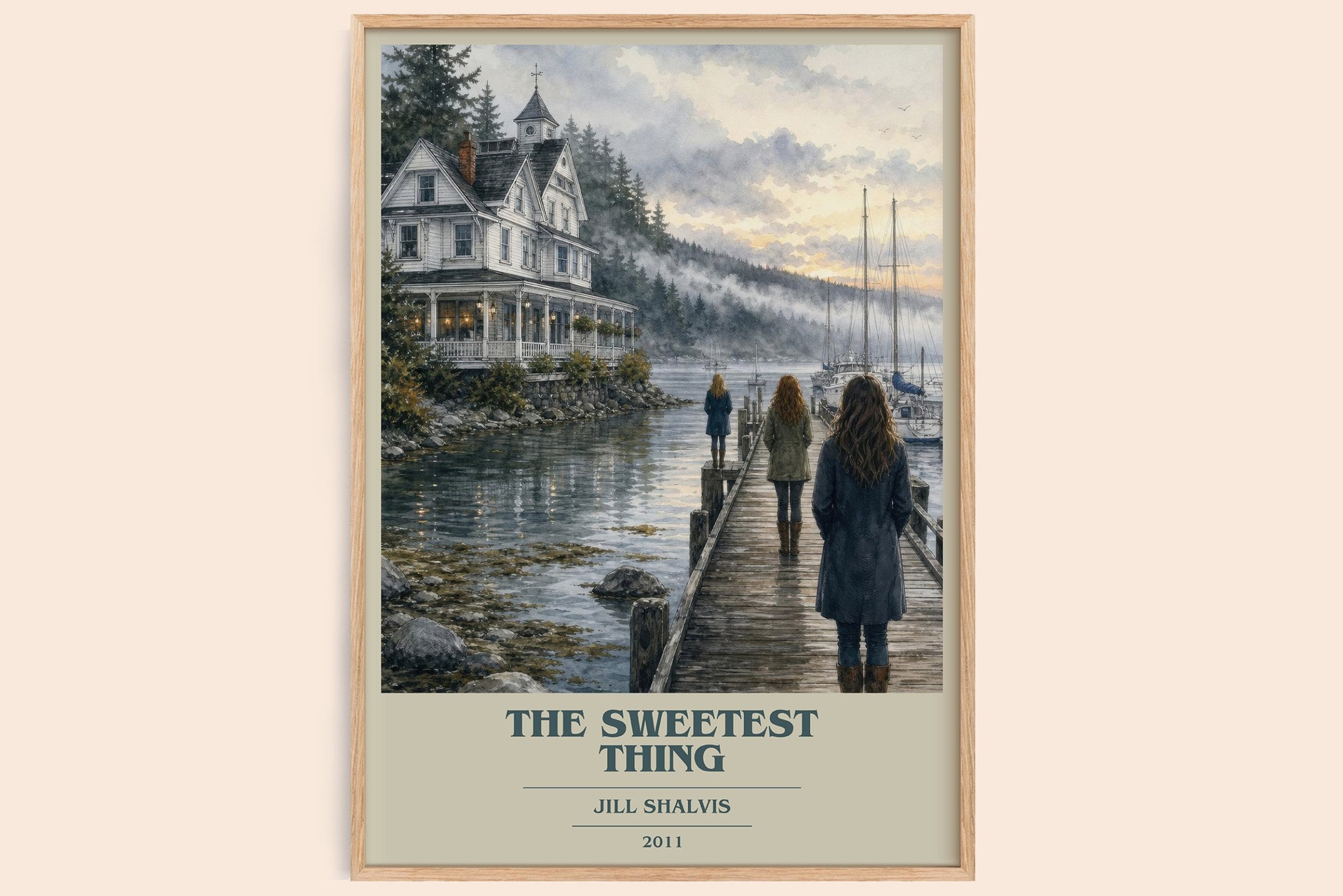 The Sweetest Thing Book Cover Poster by Jill Shalvis