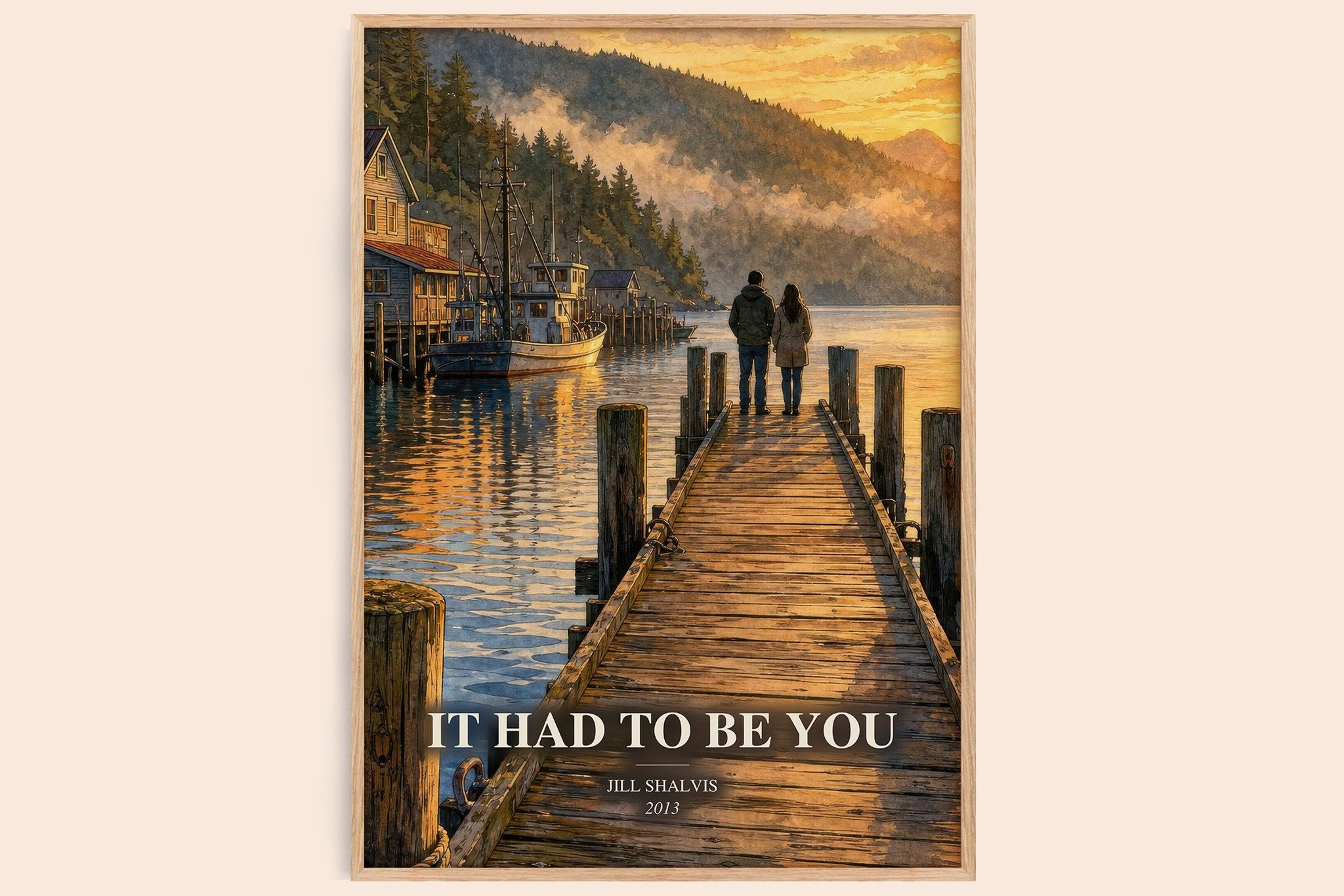It Had to Be You Book Watercolour Illustration by Jill Shalvis