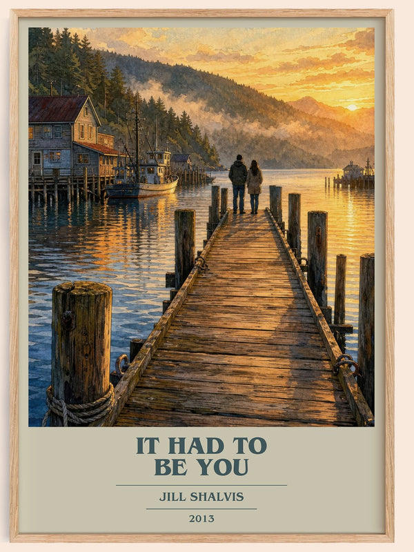 It Had to Be You book cover book poster by Jill Shalvis – framed literary art print