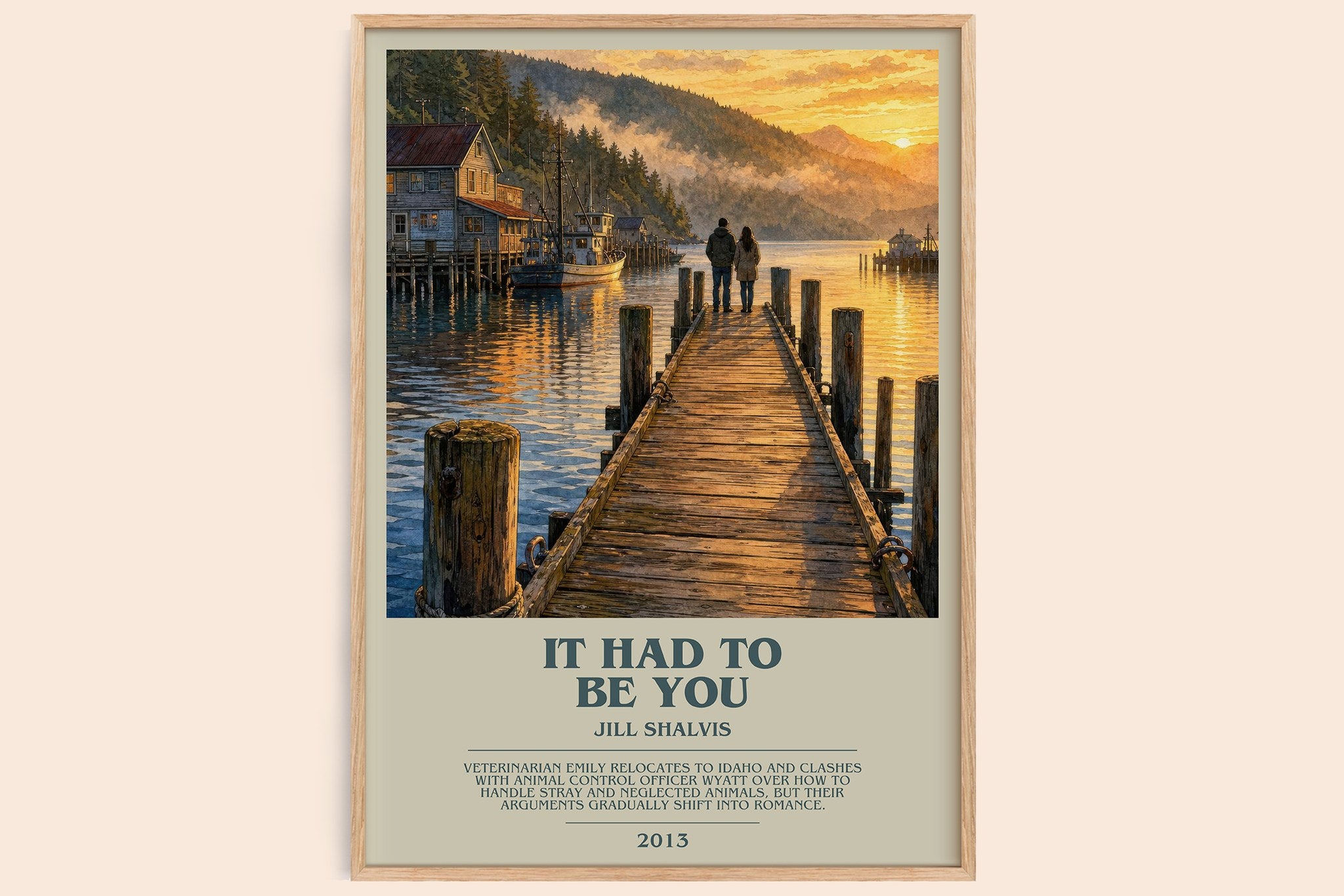 It Had to Be You Bookish Wall Art by Jill Shalvis