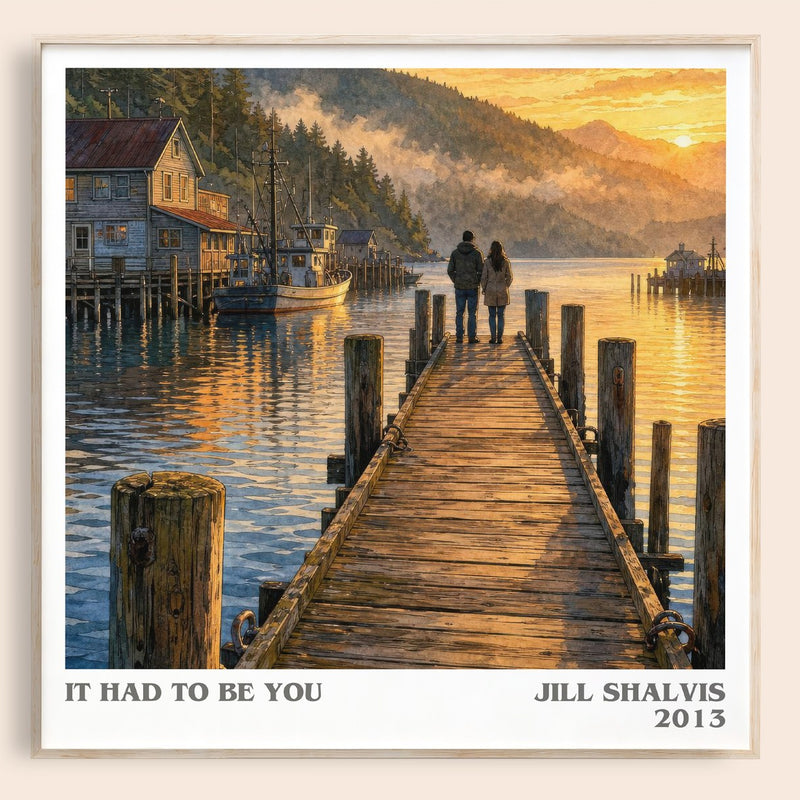 It Had to Be You literary book poster by Jill Shalvis – framed literary art print