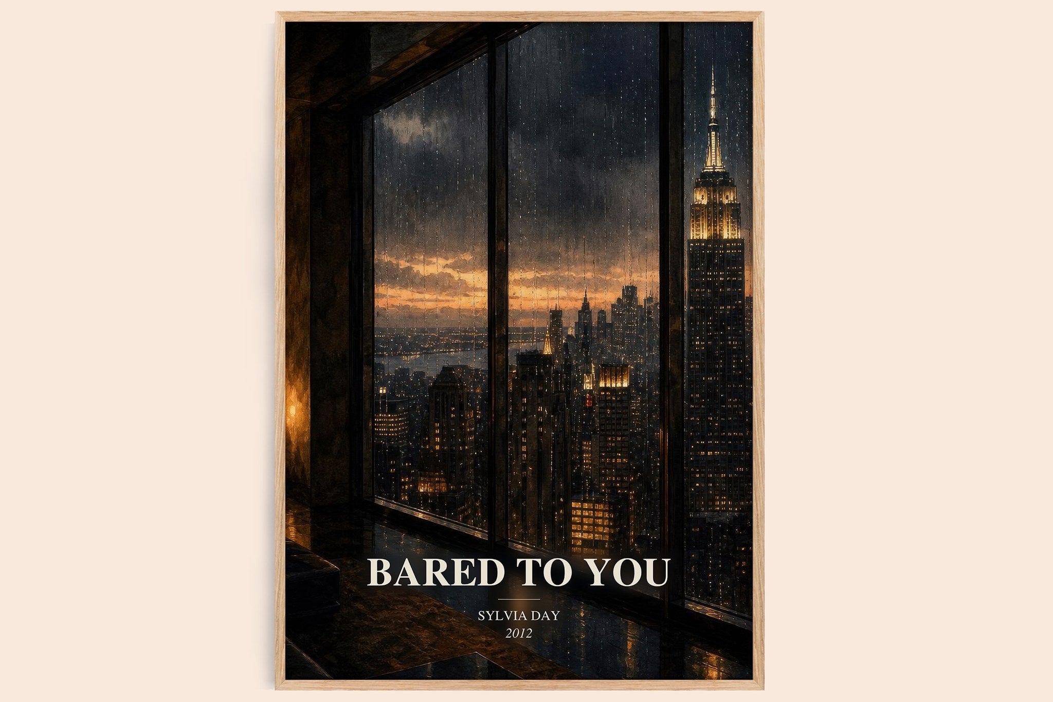 Bared to You Book Watercolour Illustration by Sylvia Day