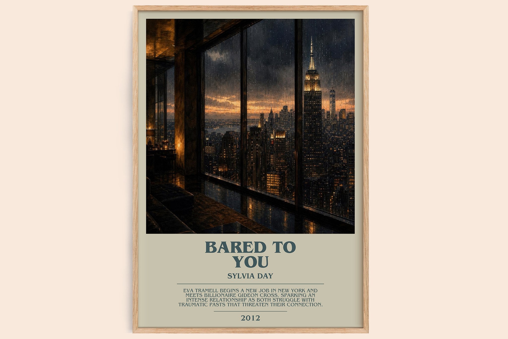 Bared to You Bookish Wall Art by Sylvia Day
