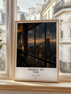 Bared to You book cover poster colour and style options – Sylvia Day book art