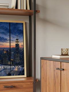 Reflected in You book watercolour illustration paper finish options – matte satin gloss