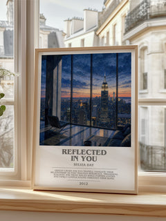 Reflected in You bookish poster colour and style options – Sylvia Day book art