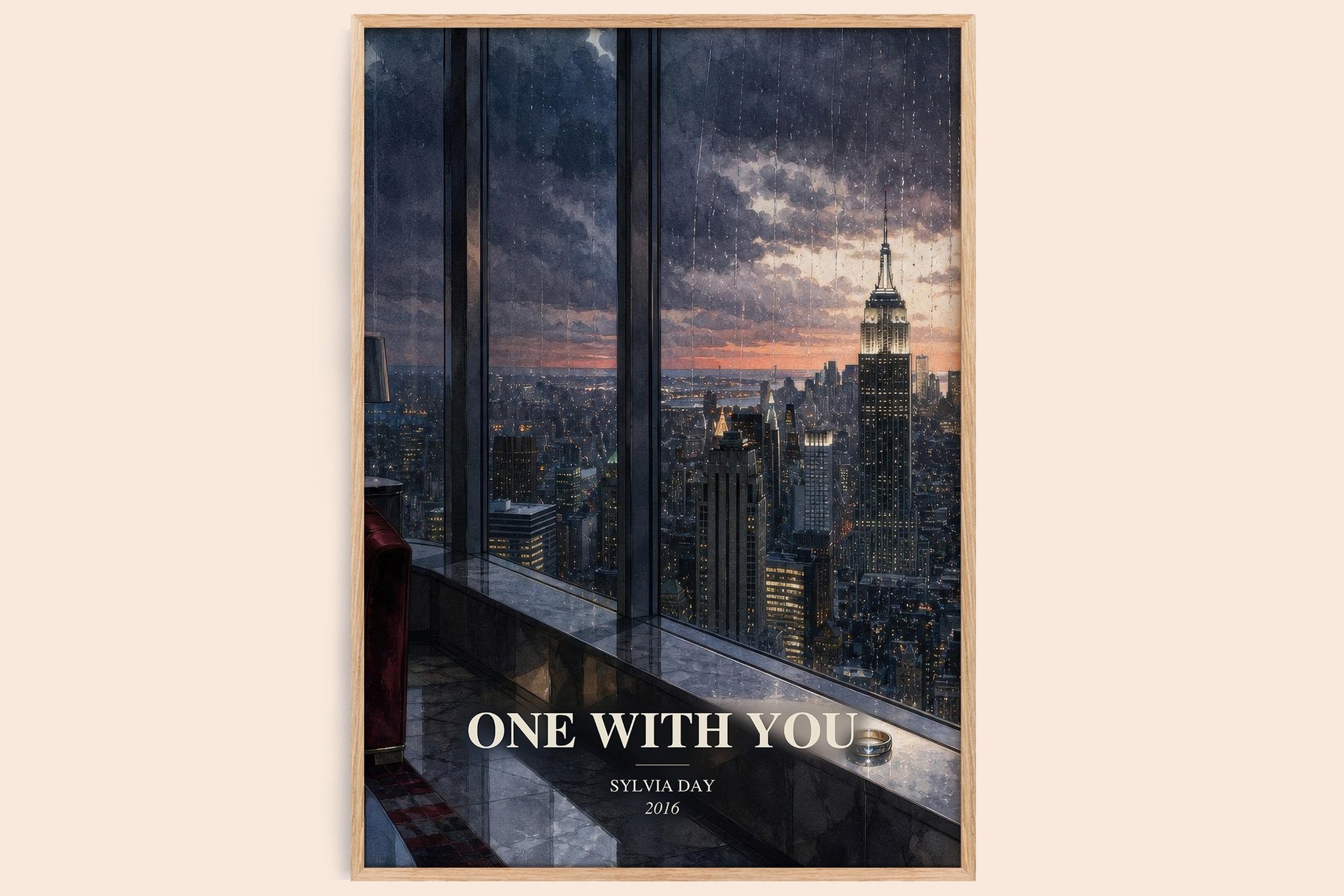 One with You Book Watercolour Illustration by Sylvia Day