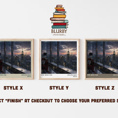 One with You literary print in frame leaning in hallway – romance wall art
