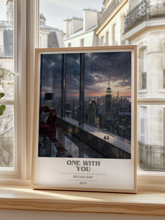 One with You book cover poster colour and style options – Sylvia Day book art
