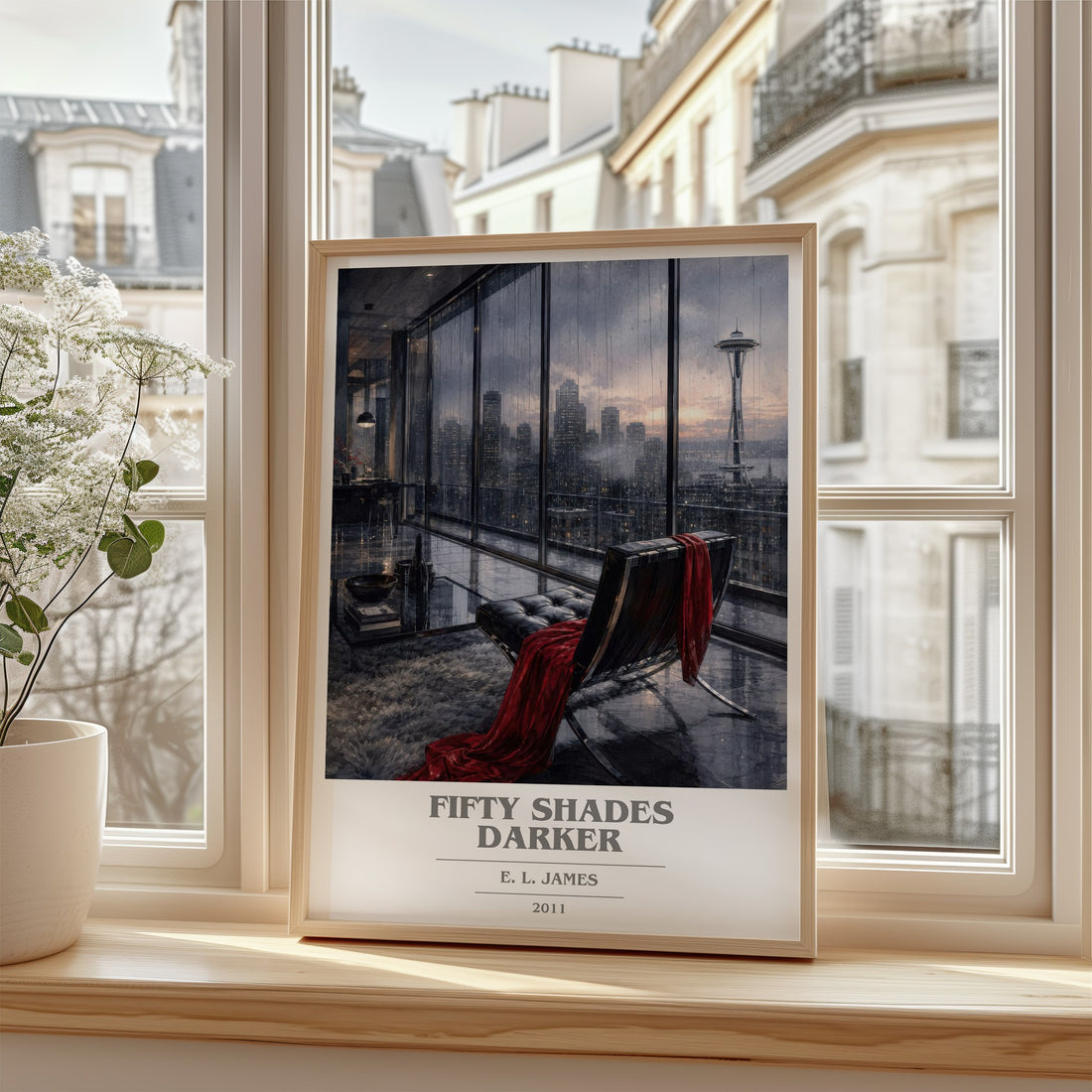 Fifty Shades Darker book cover poster colour and style options – E. L. James book art