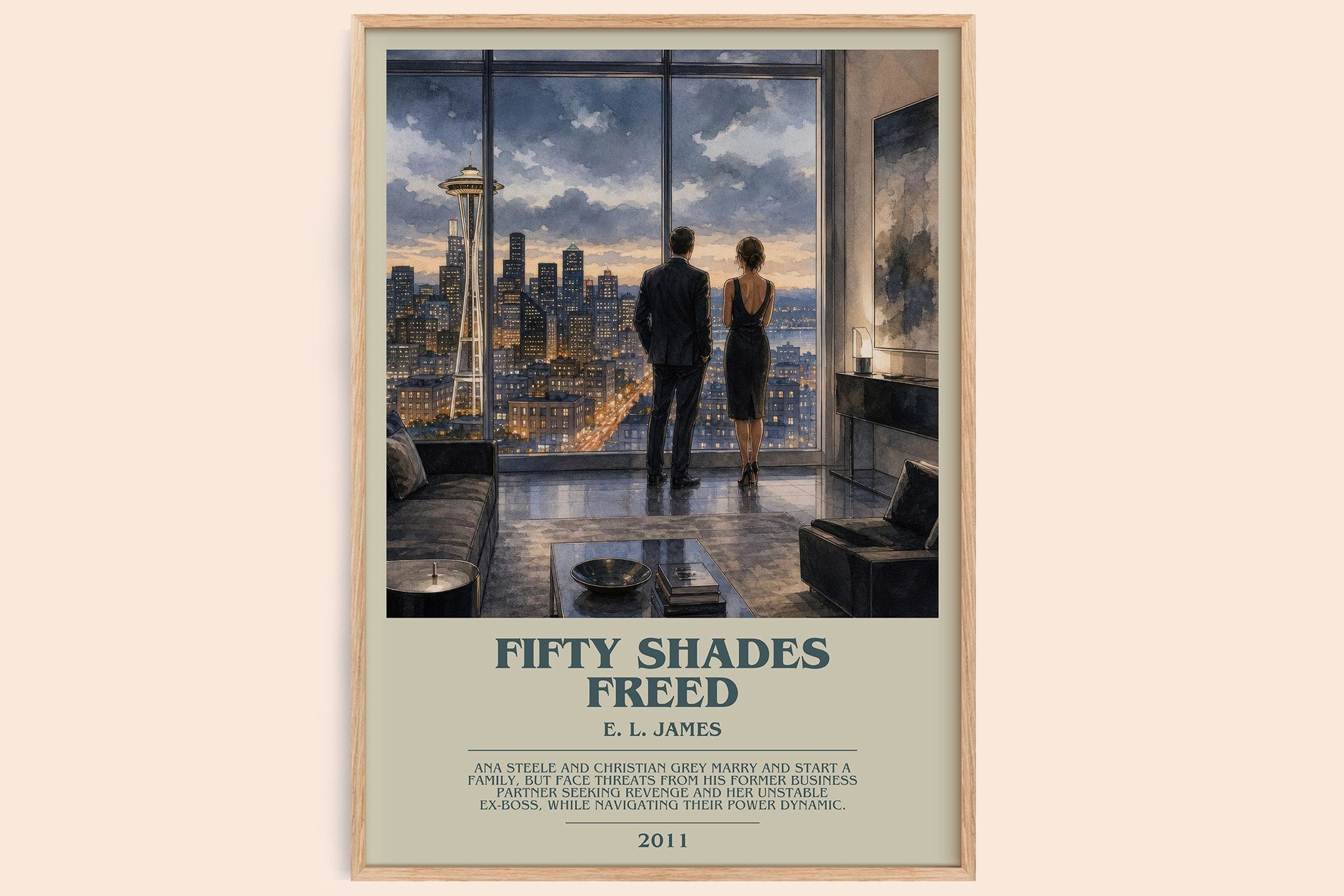 Fifty Shades Freed Bookish Wall Art by E. L. James