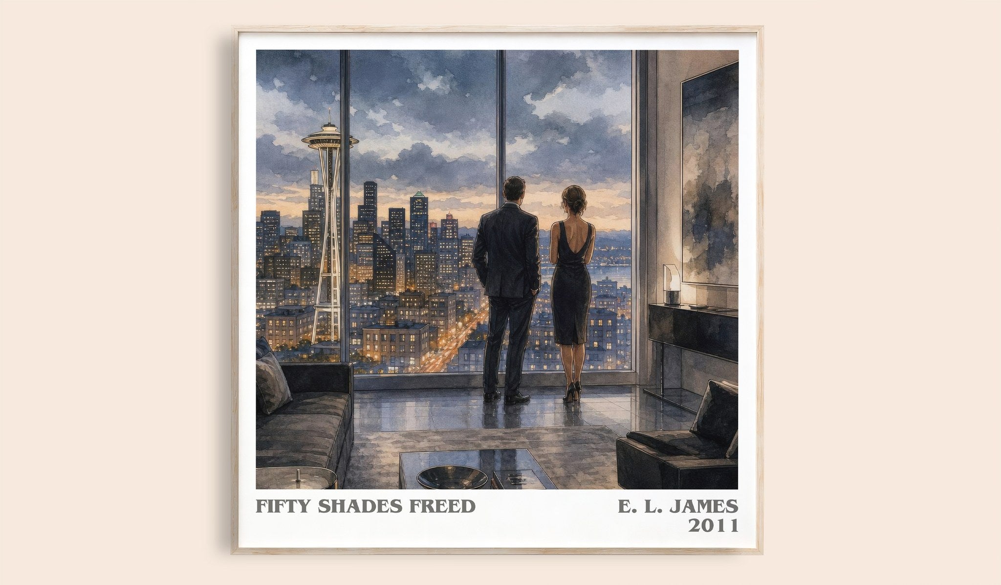 Fifty Shades Freed Literary Art Print by E. L. James