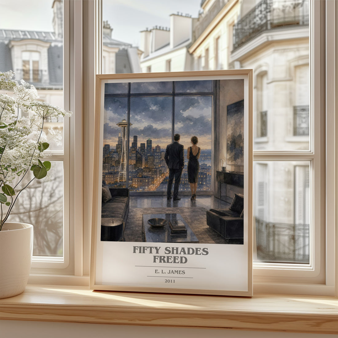 Fifty Shades Freed book cover poster colour and style options – E. L. James book art