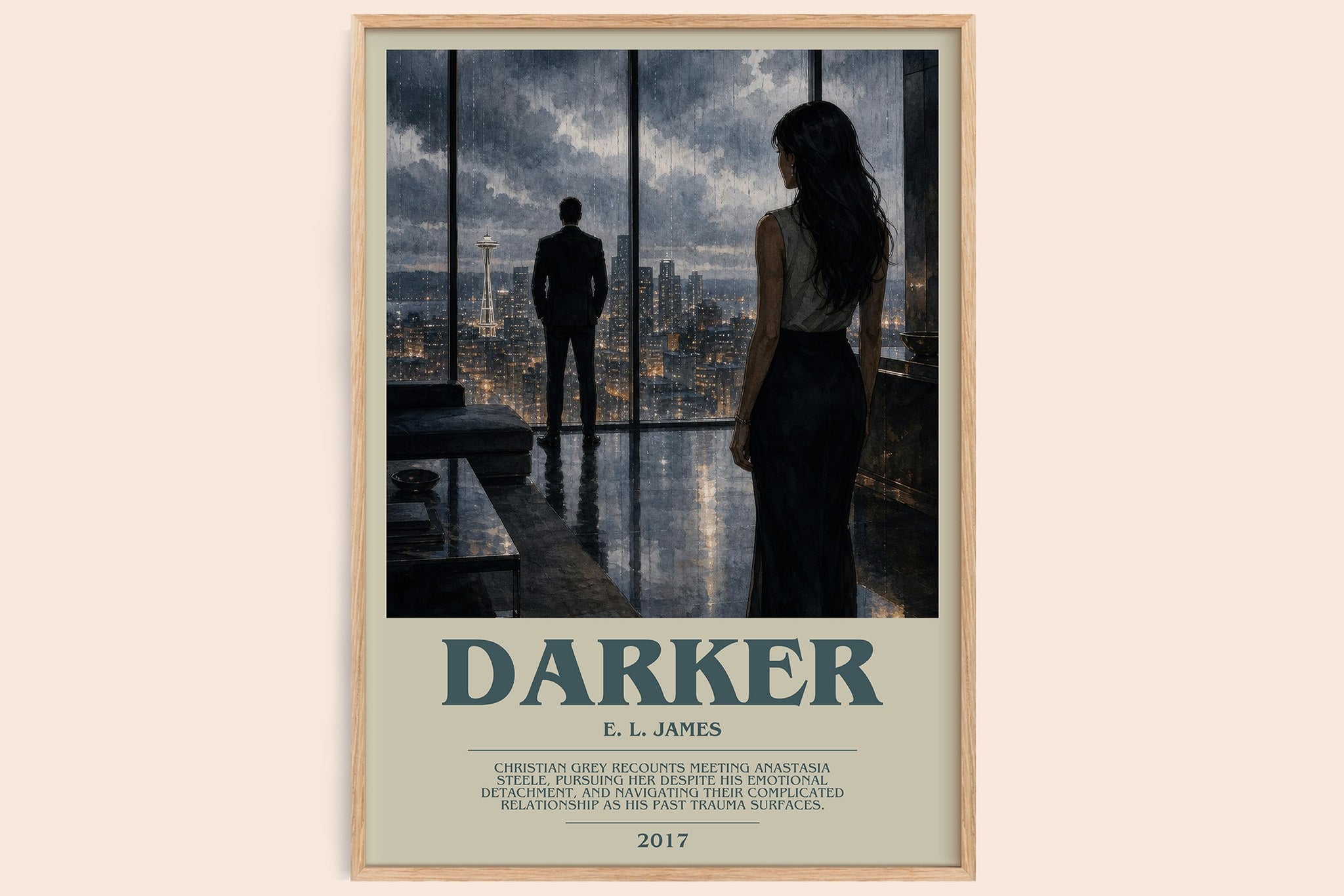Darker Bookish Wall Art by E. L. James