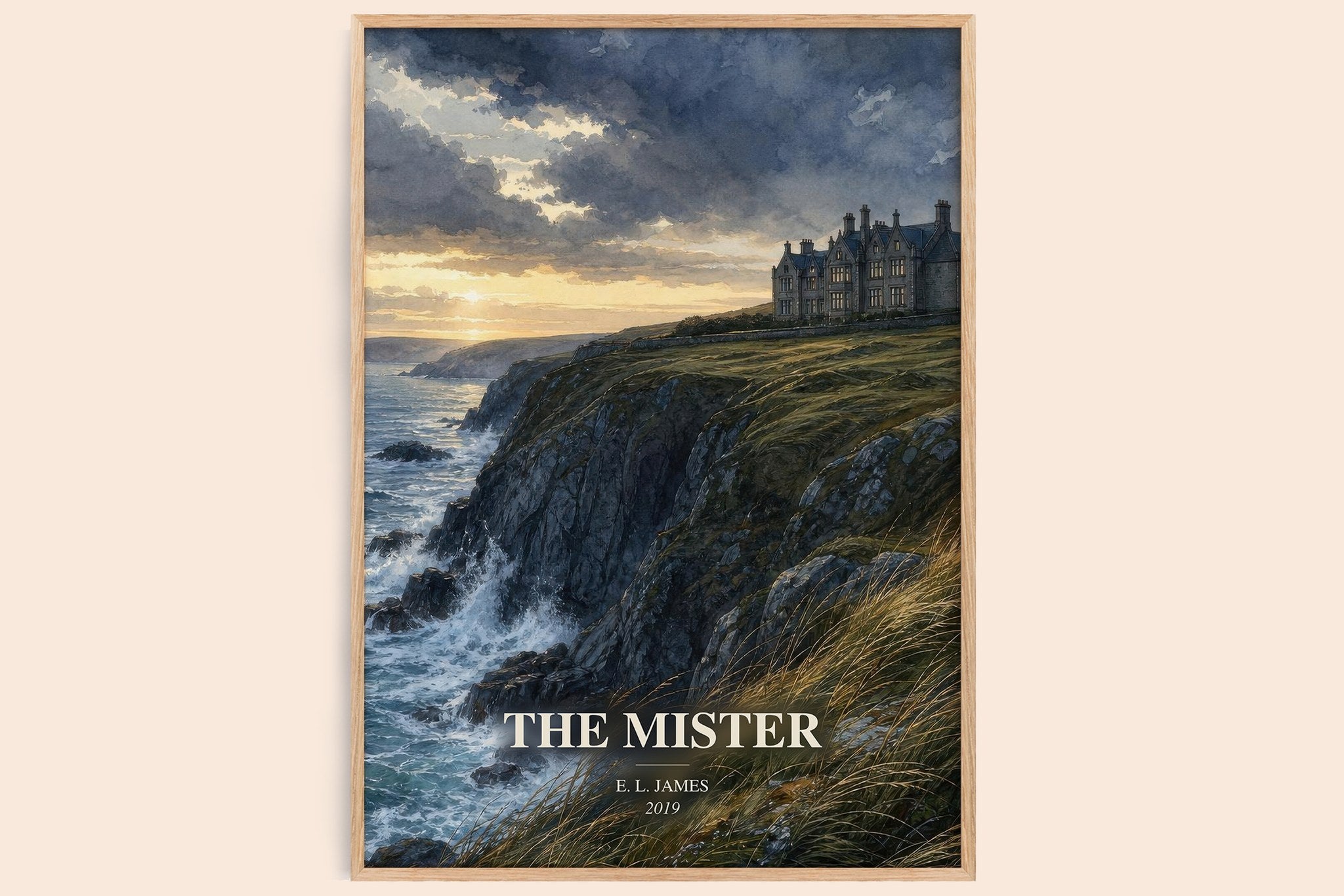 The Mister Book Watercolour Illustration by E. L. James