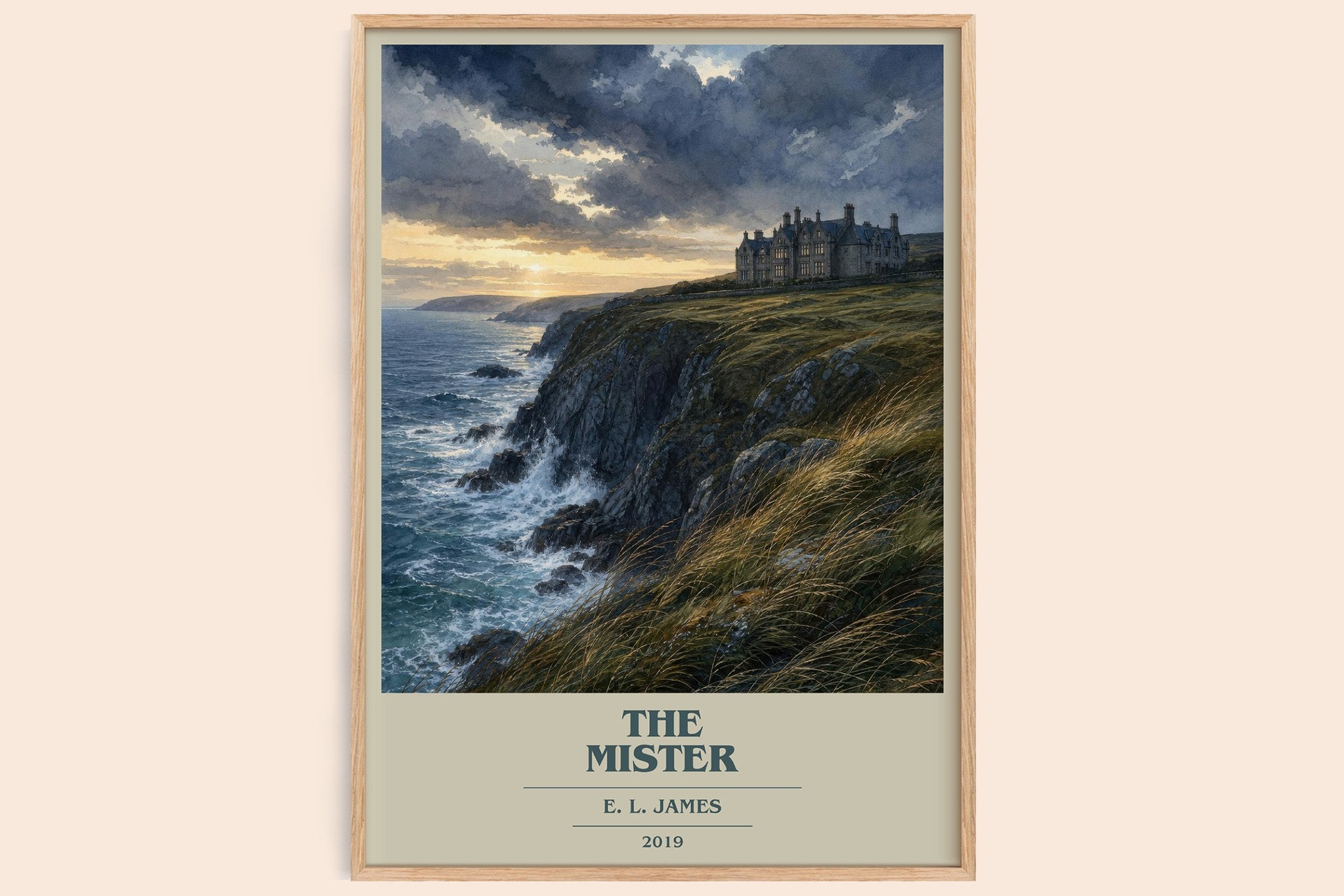 The Mister Book Cover Poster by E. L. James
