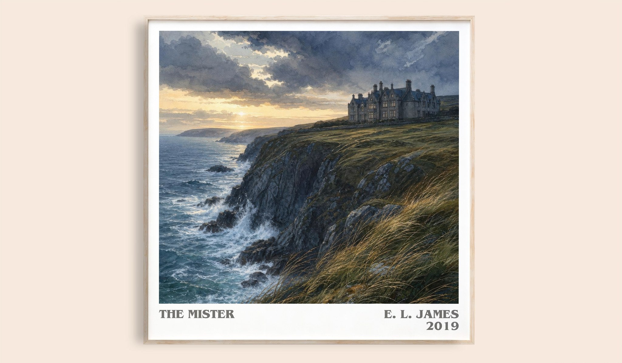 The Mister Literary Art Print by E. L. James
