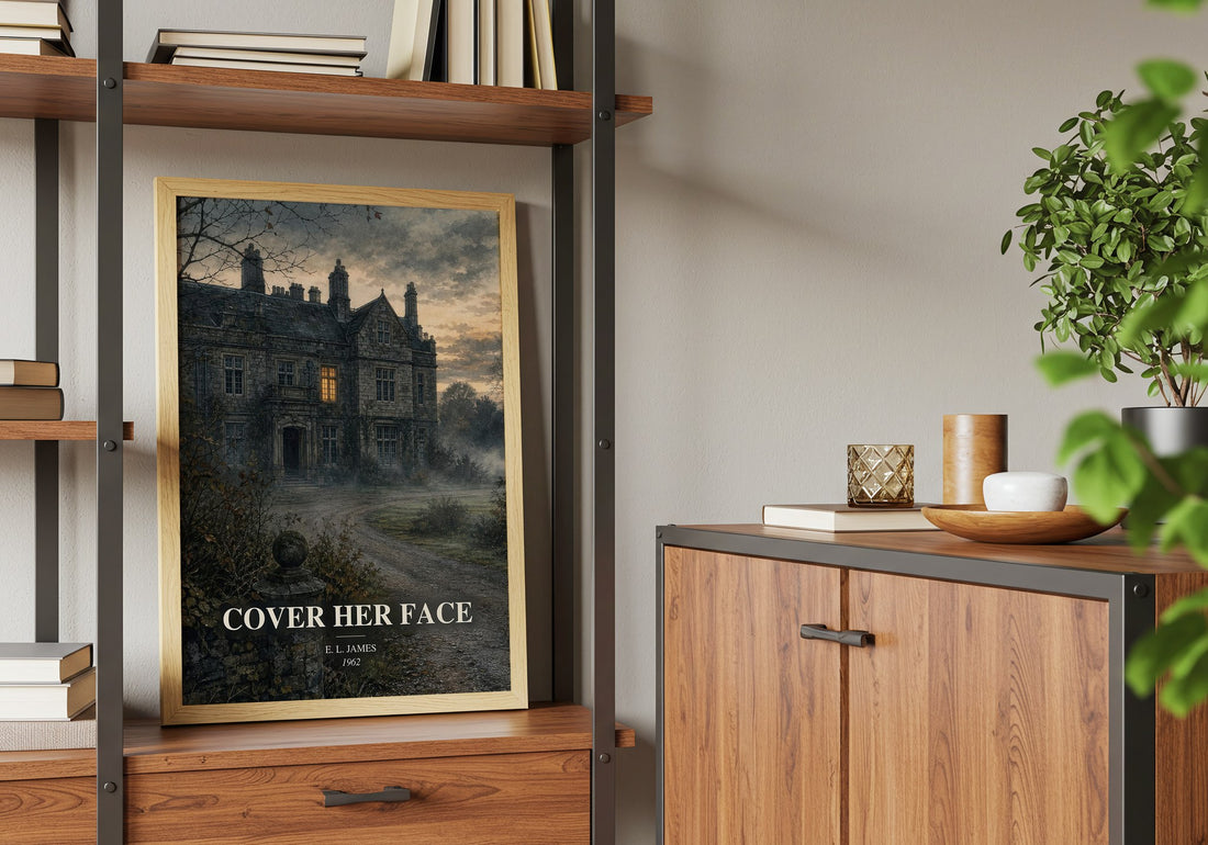 Cover Her Face book watercolour illustration paper finish options – matte satin gloss