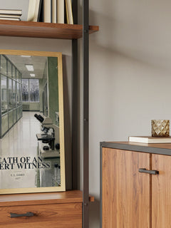 Death of an Expert Witness book watercolour illustration paper finish options – matte satin gloss