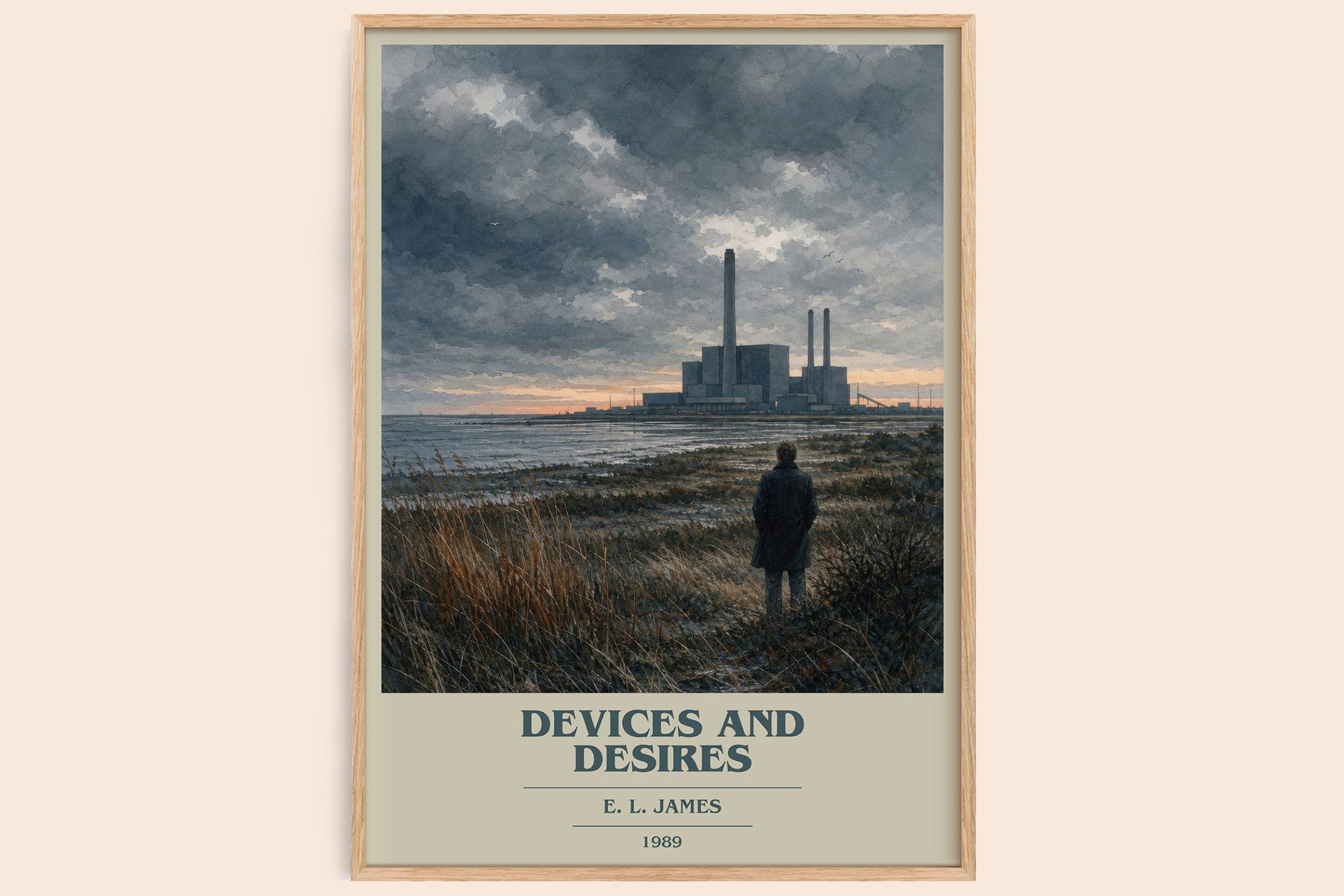 Devices and Desires Book Cover Poster by E. L. James