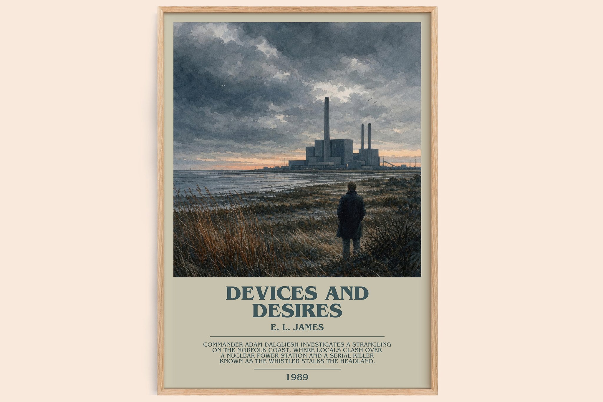 Devices and Desires Bookish Wall Art by E. L. James