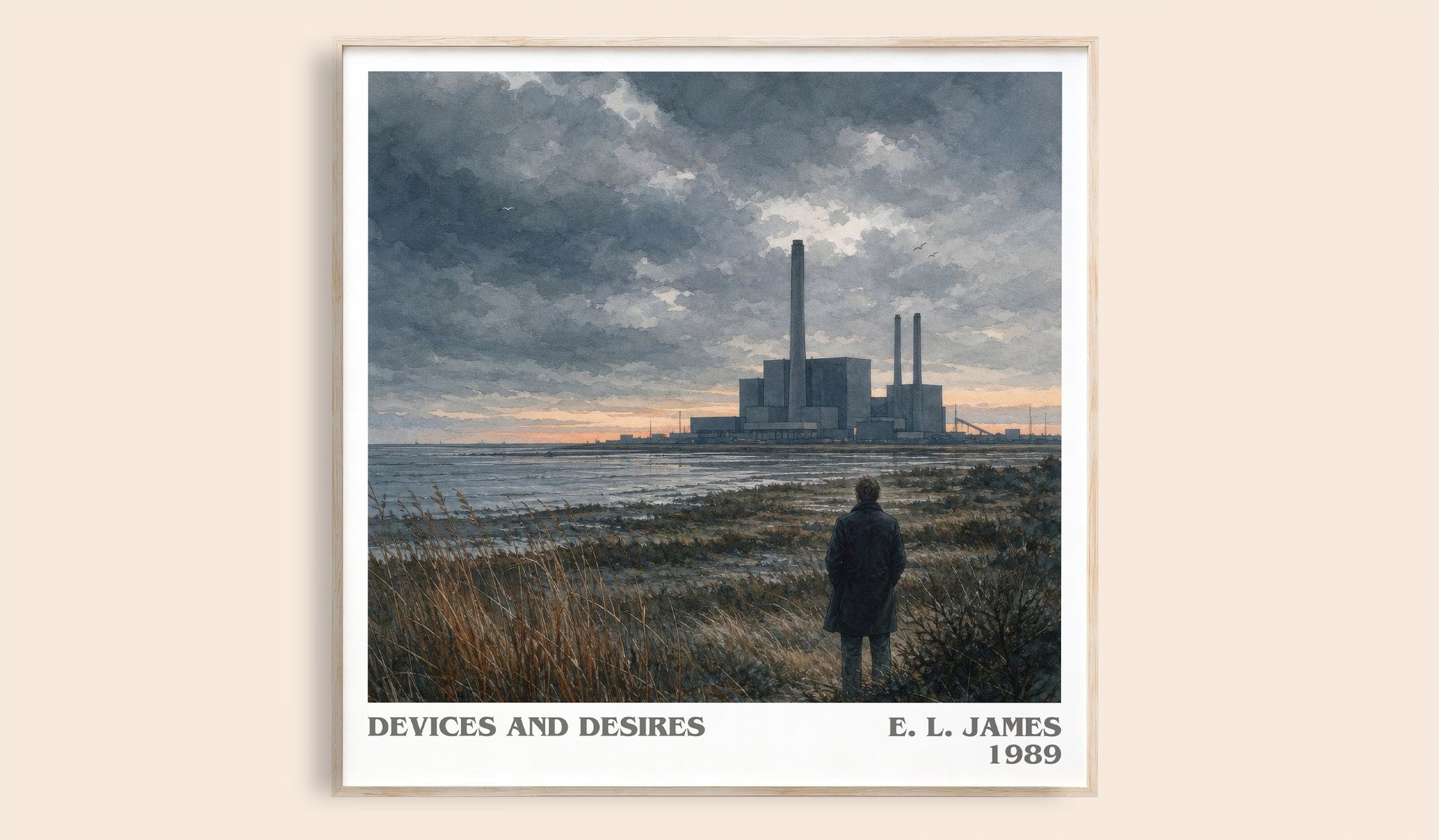 Devices and Desires Literary Art Print by E. L. James