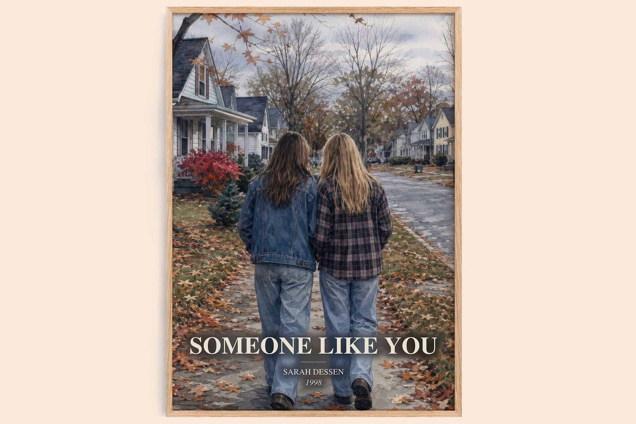 Someone Like You Book Watercolour Illustration by Sarah Dessen