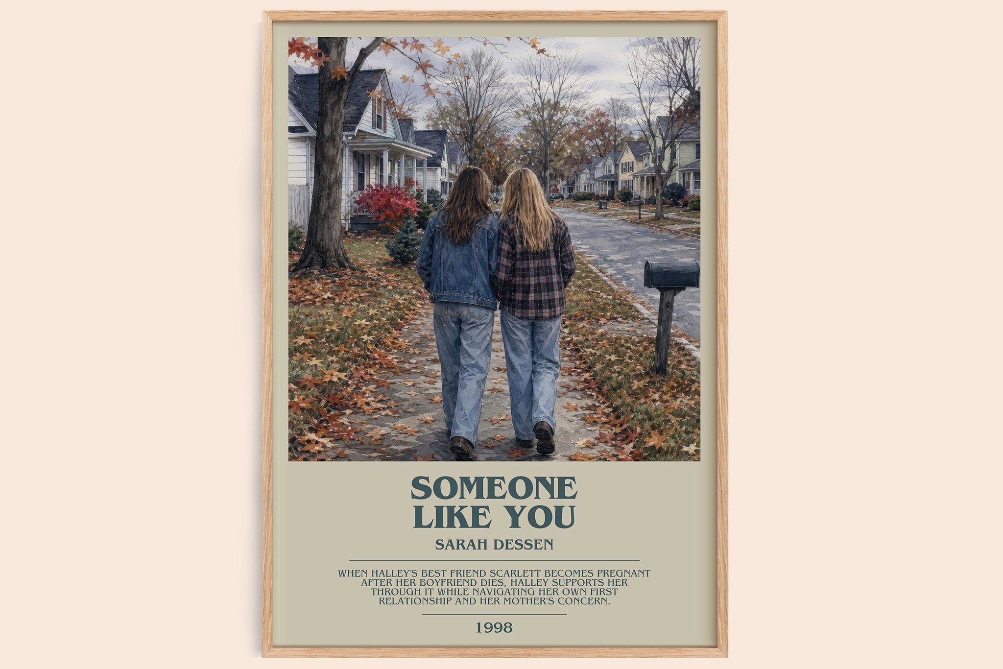 Someone Like You Bookish Wall Art by Sarah Dessen