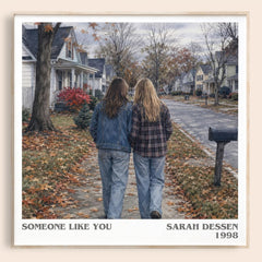 Someone Like You literary book poster by Sarah Dessen – framed literary art print