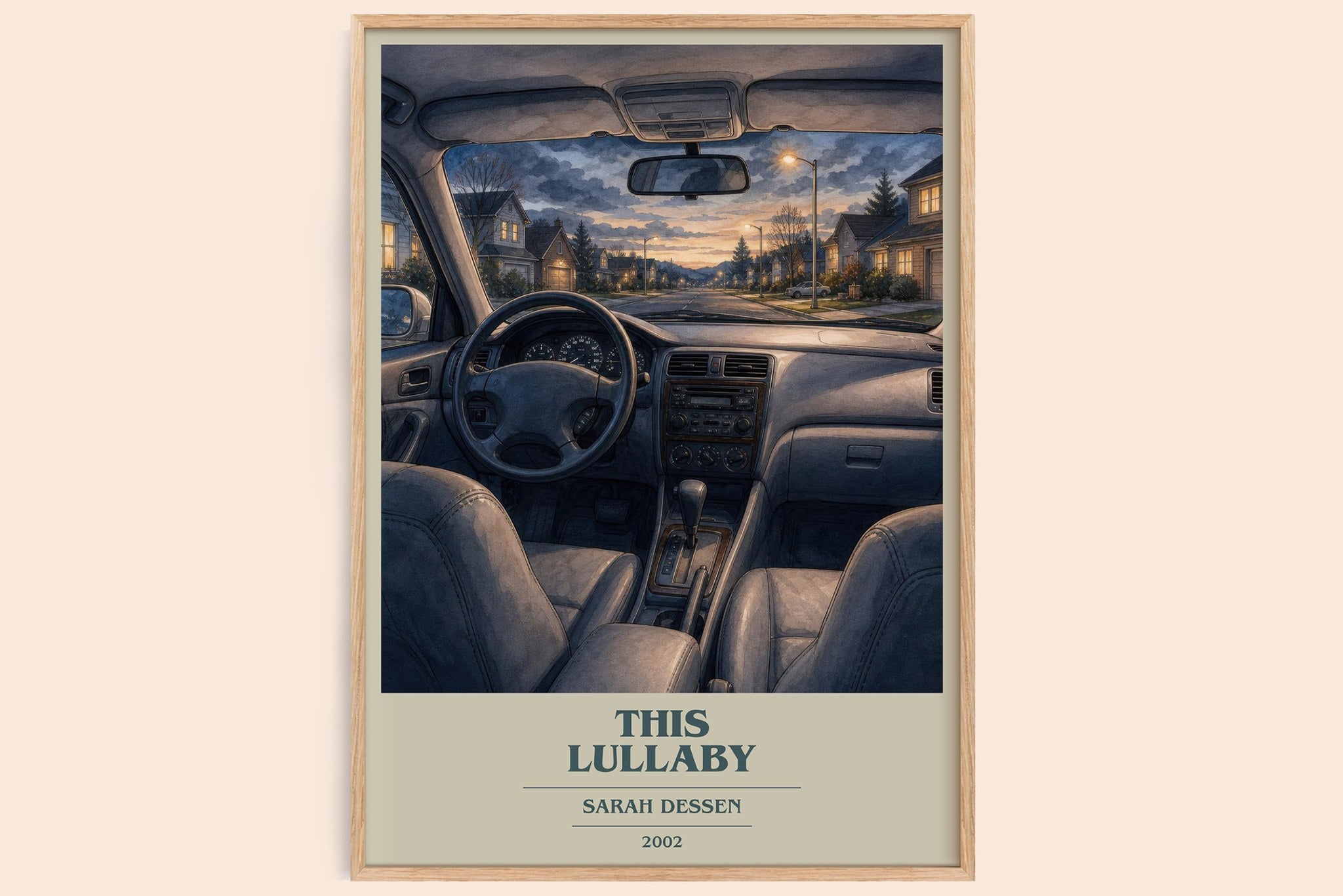 This Lullaby Book Cover Poster by Sarah Dessen