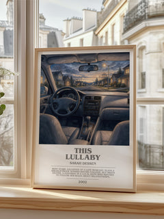 This Lullaby bookish poster colour and style options – Sarah Dessen book art