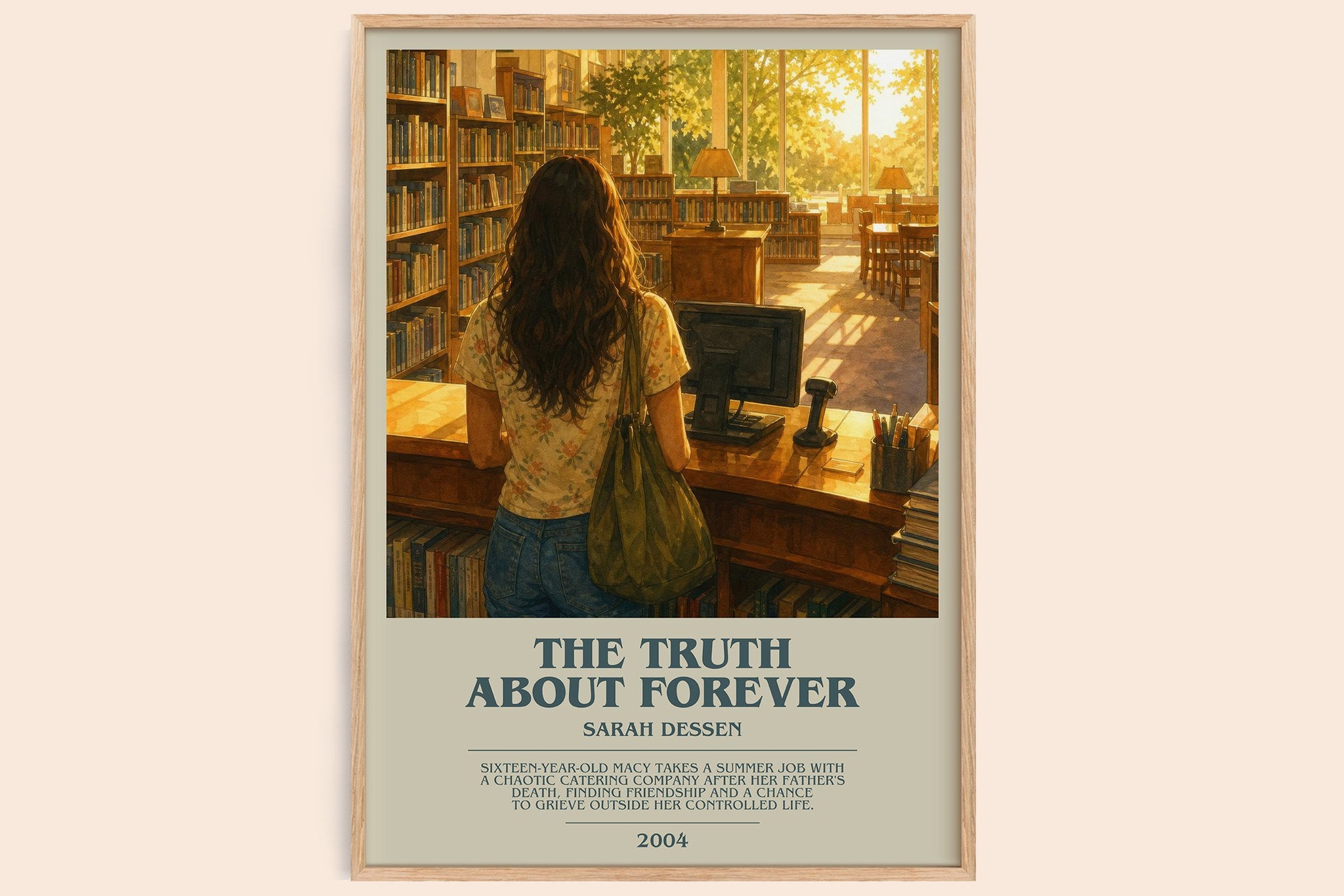 The Truth About Forever Bookish Wall Art by Sarah Dessen