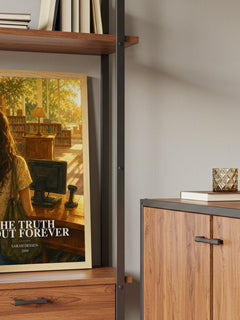 The Truth About Forever book watercolour illustration paper finish options – matte satin gloss
