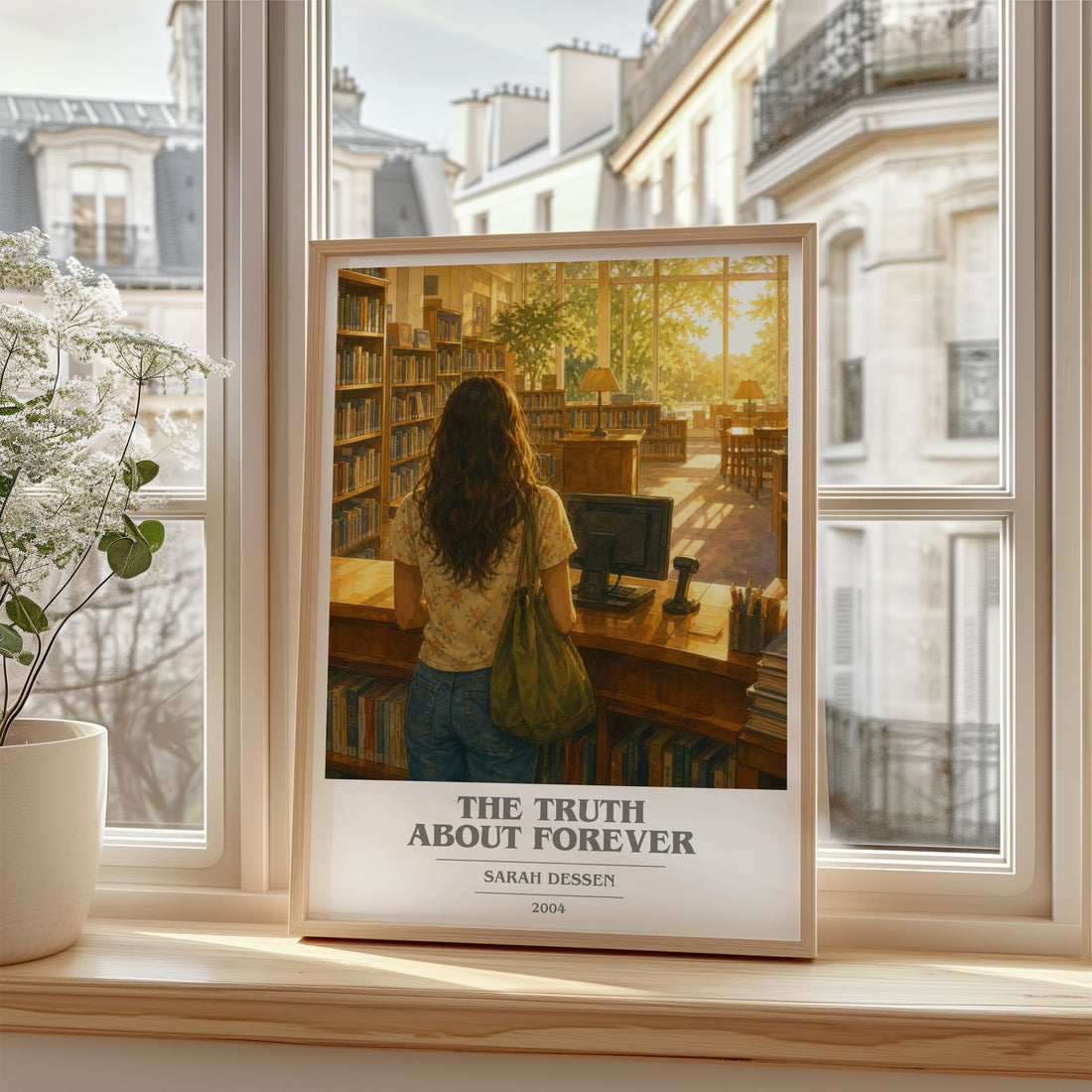 The Truth About Forever book cover poster colour and style options – Sarah Dessen book art