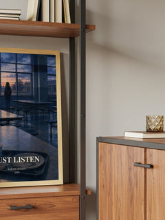 Just Listen book watercolour illustration paper finish options – matte satin gloss