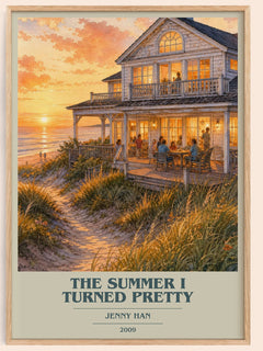 The Summer I Turned Pretty Book Cover Poster by Jenny Han – image 1