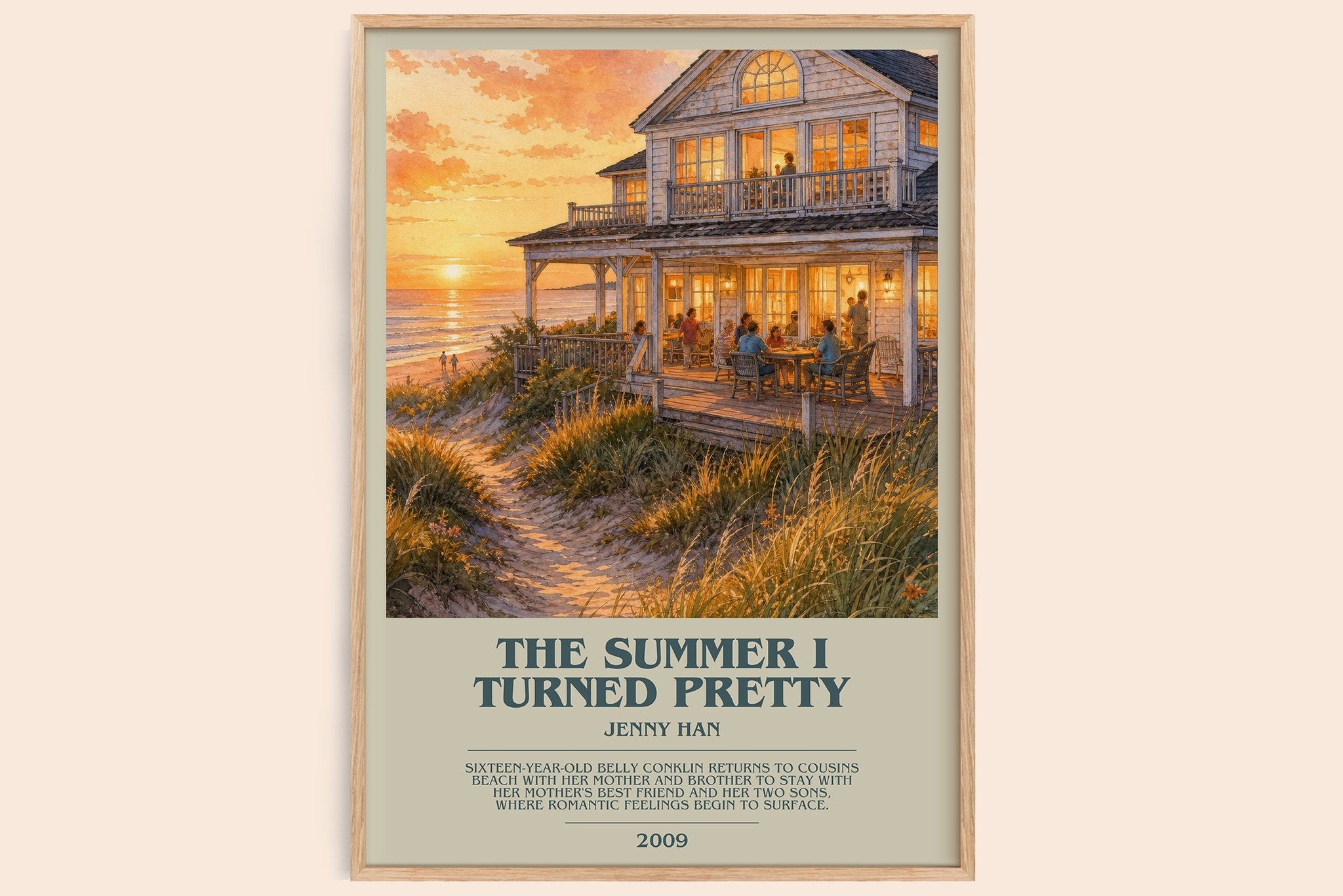 The Summer I Turned Pretty Bookish Wall Art by Jenny Han