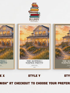 The Summer I Turned Pretty Book Cover Poster by Jenny Han – image 4