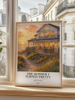 The Summer I Turned Pretty Book Cover Poster by Jenny Han – image 2