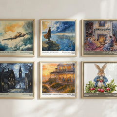The Summer I Turned Pretty literary art print colour and style options – Jenny Han book art