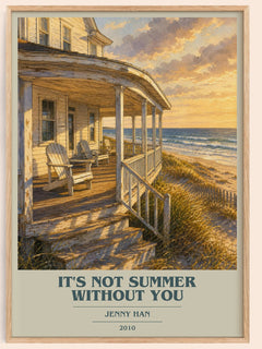 It's Not Summer Without You Book Cover Poster by Jenny Han – image 1