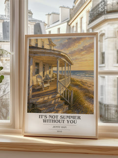 It's Not Summer Without You Book Cover Poster by Jenny Han – image 2
