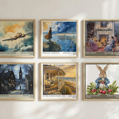 It's Not Summer Without You literary art print colour and style options – Jenny Han book art