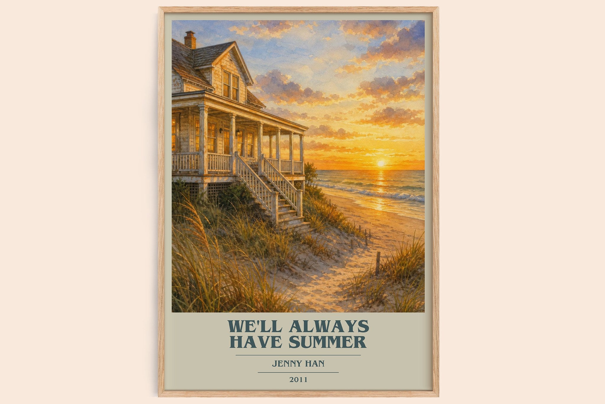 We'll Always Have Summer Book Cover Poster by Jenny Han