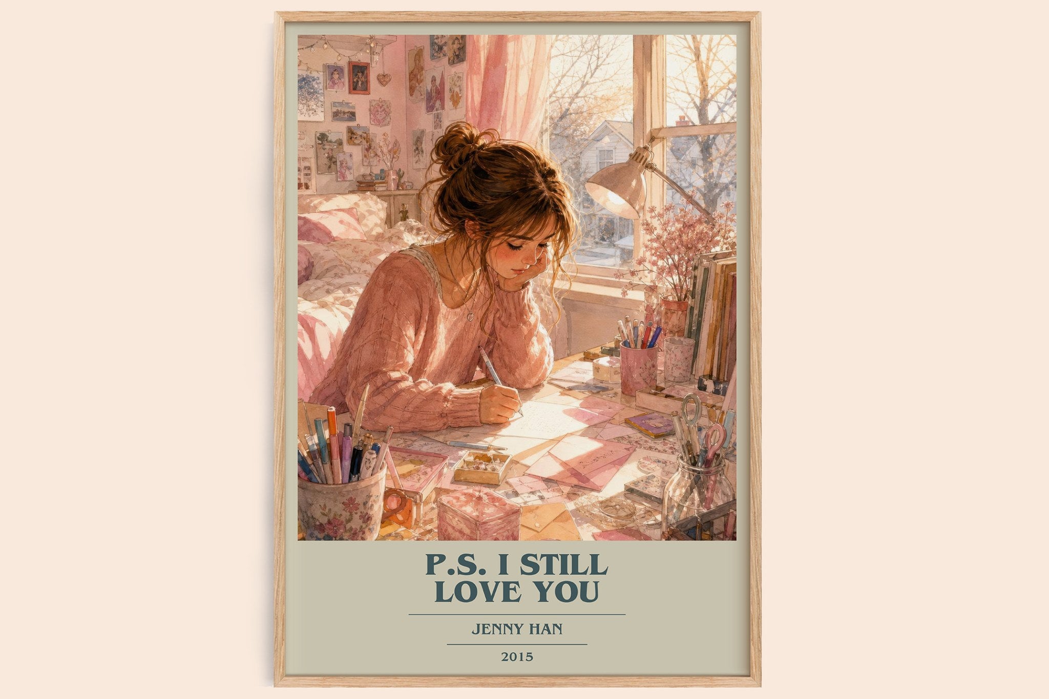 P.S. I Still Love You Book Cover Poster by Jenny Han
