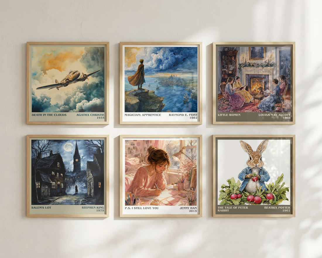 P.S. I Still Love You literary art print colour and style options – Jenny Han book art