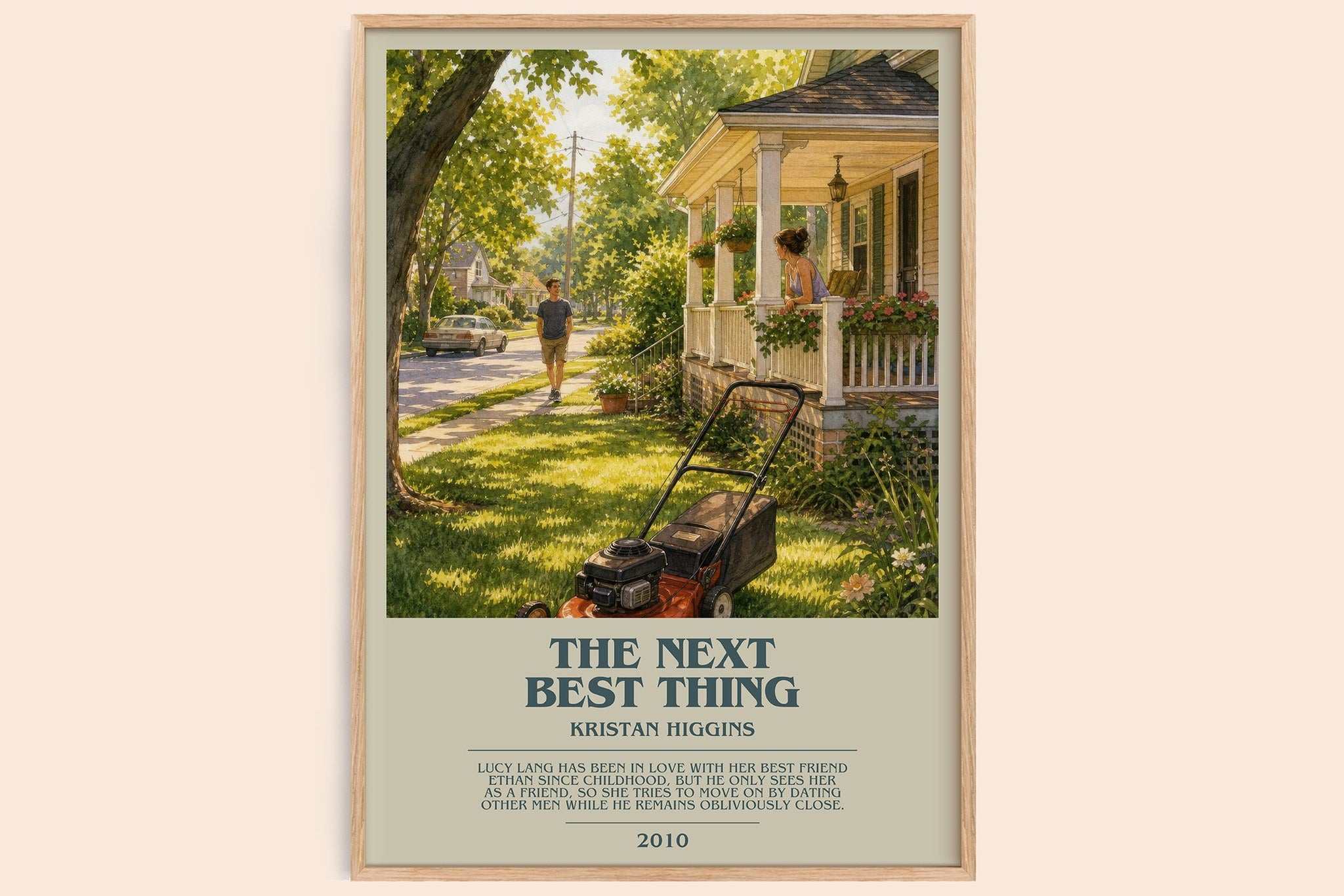 The Next Best Thing Bookish Wall Art by Kristan Higgins